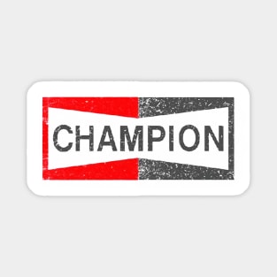 Champion Sticker